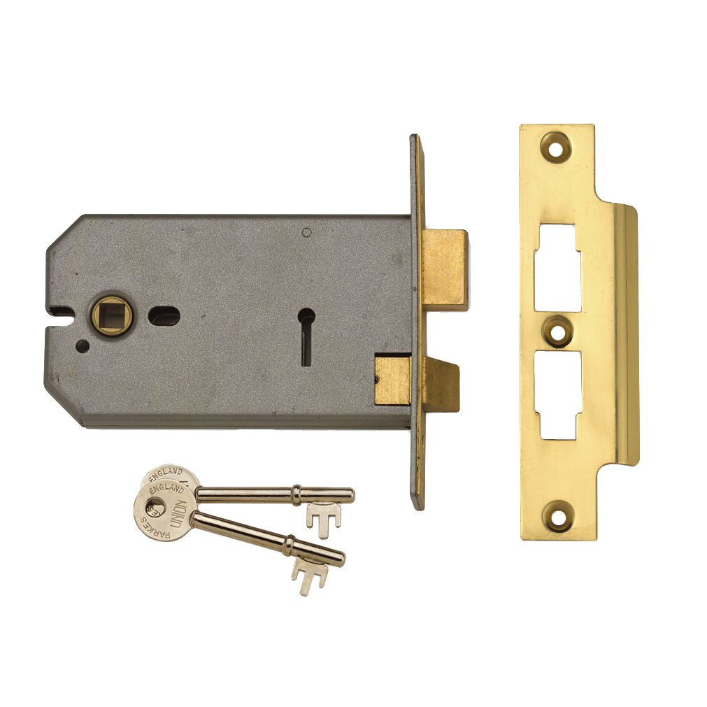 Union 3 lever Horizontal Mortice Lock