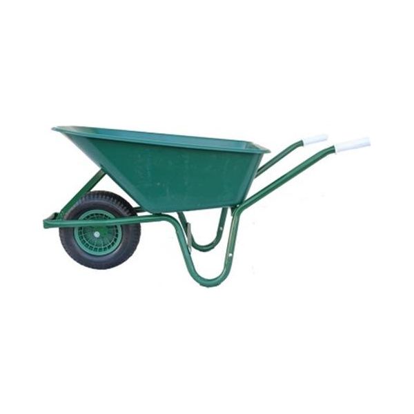 Moy Green PVC Wheelbarrow 100L Boxed