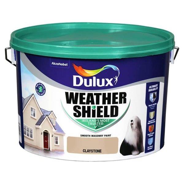 Dulux Weathershield Claystone Masonry Paint - 10L