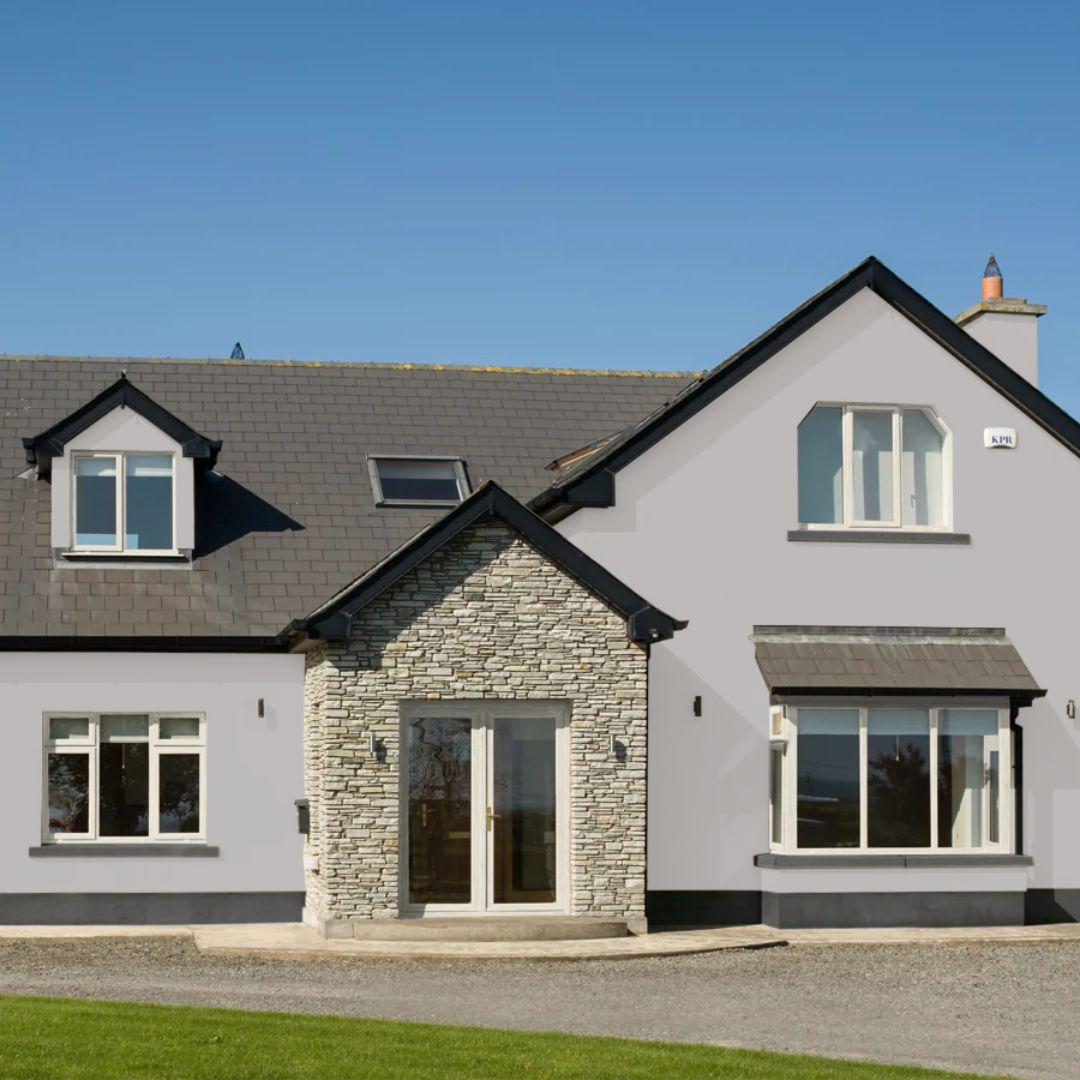 Dulux Weathershield Carraig Grey Masonry Paint - 10L