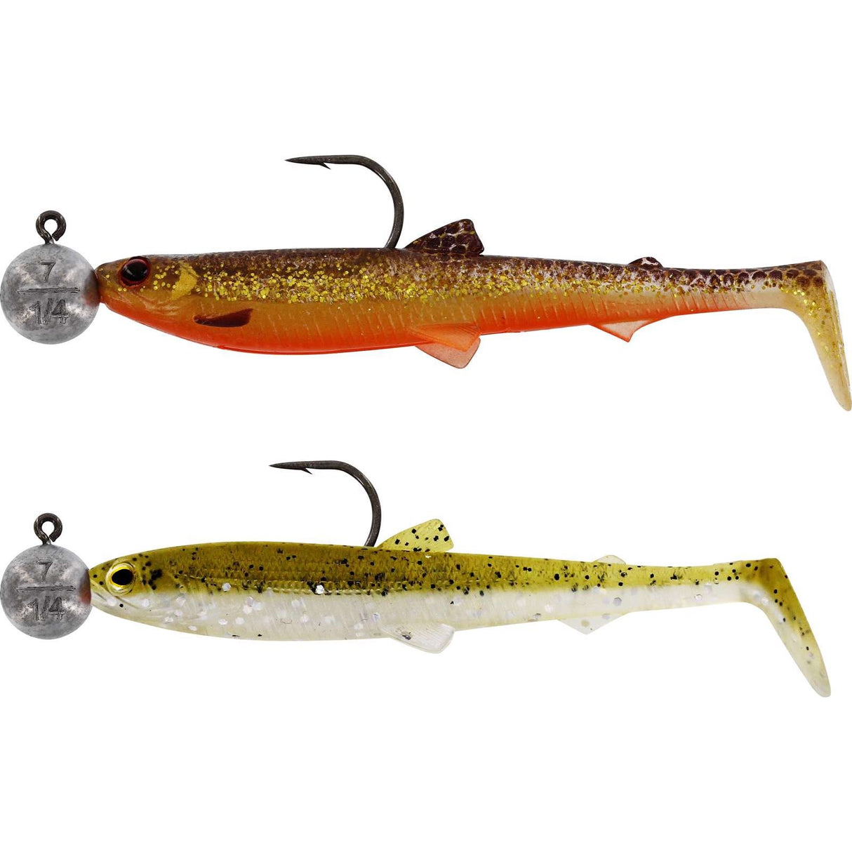 Westin BullTeez Shadtail R 'N R Lure - 2 Pieces