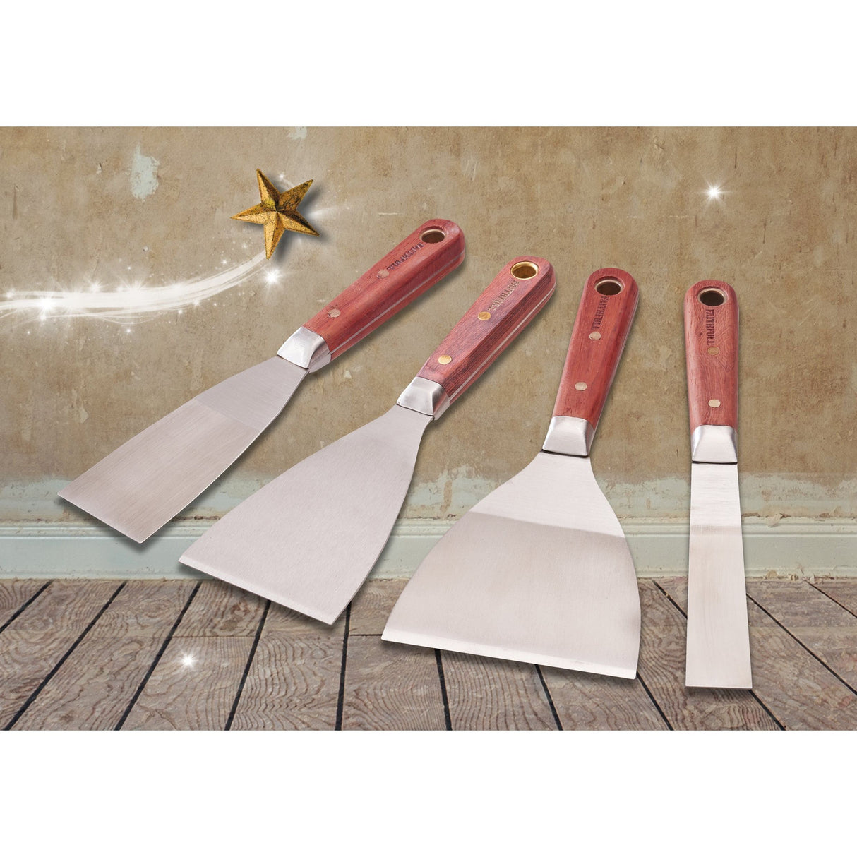 Faithfull 4 Piece Professional Stripping & Filling Set