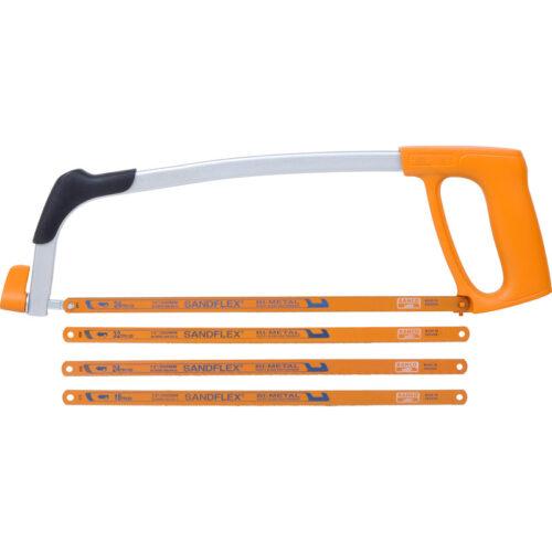 Bahco 300mm (12in) Hacksaw with 3 Extra Blades