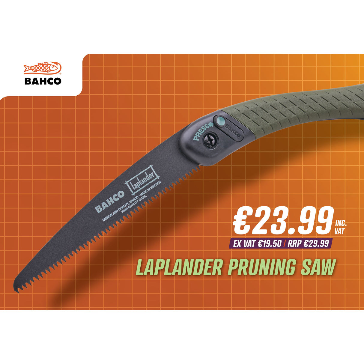 Bahco Laplander Pruning Saw