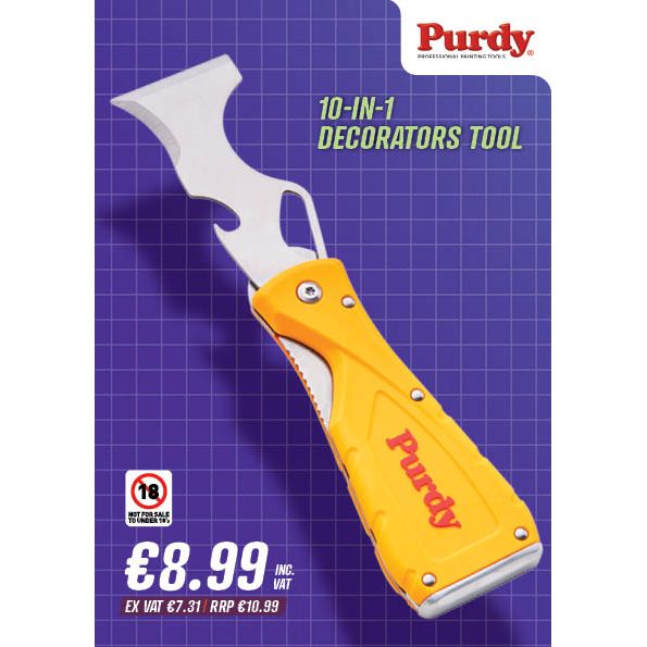 Purdy 10 in 1 Decorators Tool