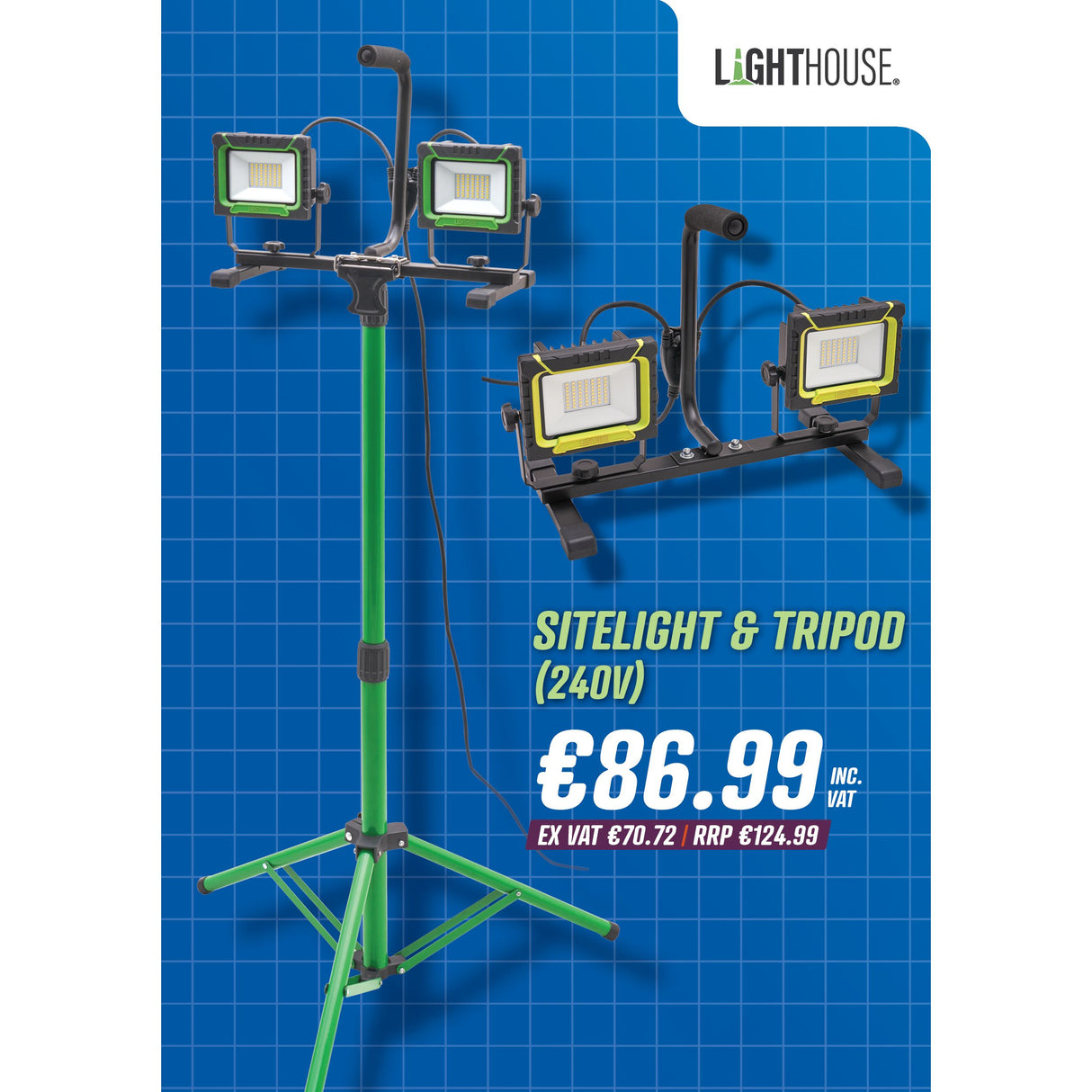 Lighthouse Site Light 76W Twin 240V
