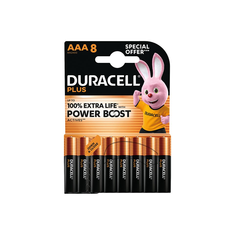 Power Boost Battery Special Offer | AAA Batteries x 8