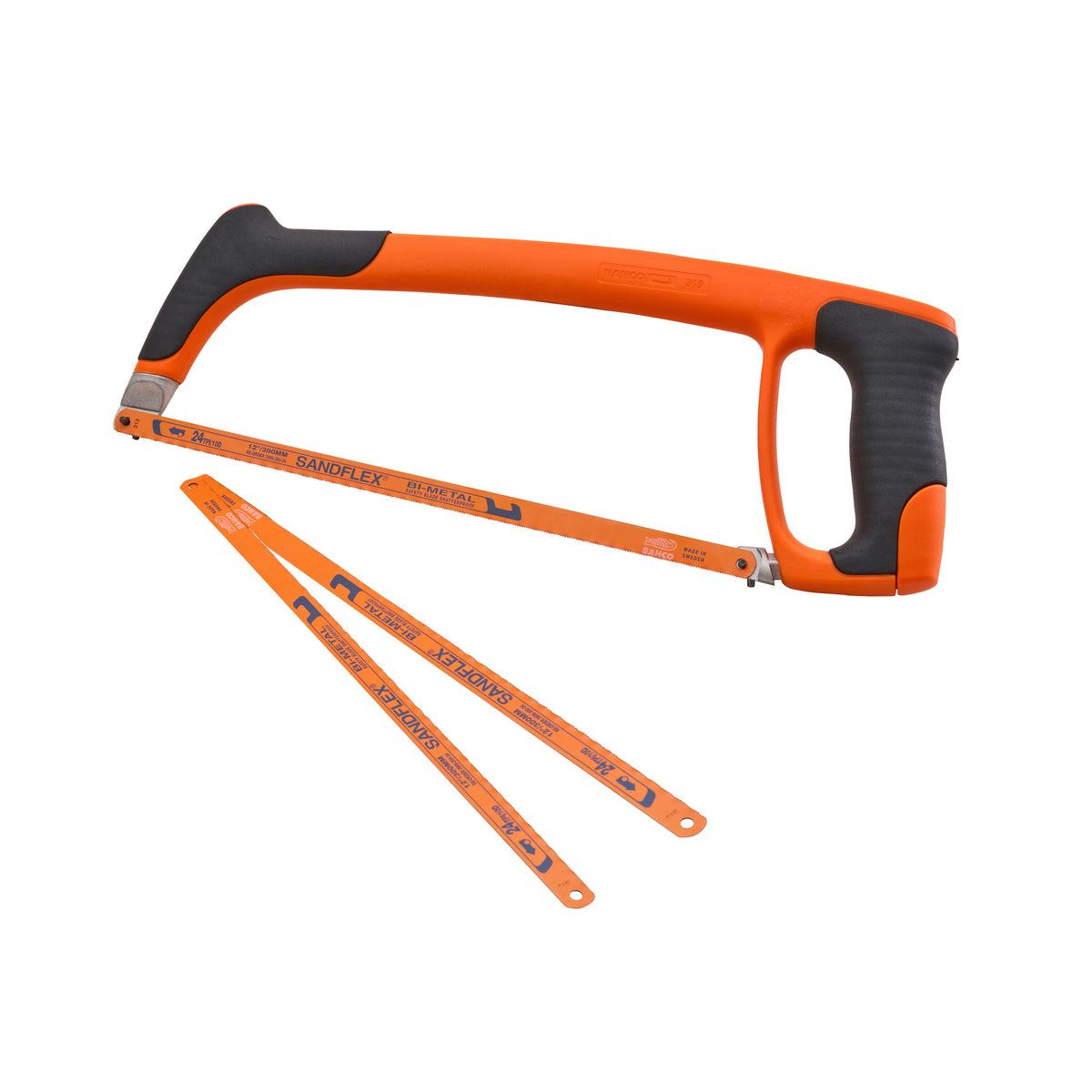 Bahco 300mm Hacksaw with 2 FREE Blades | 12in