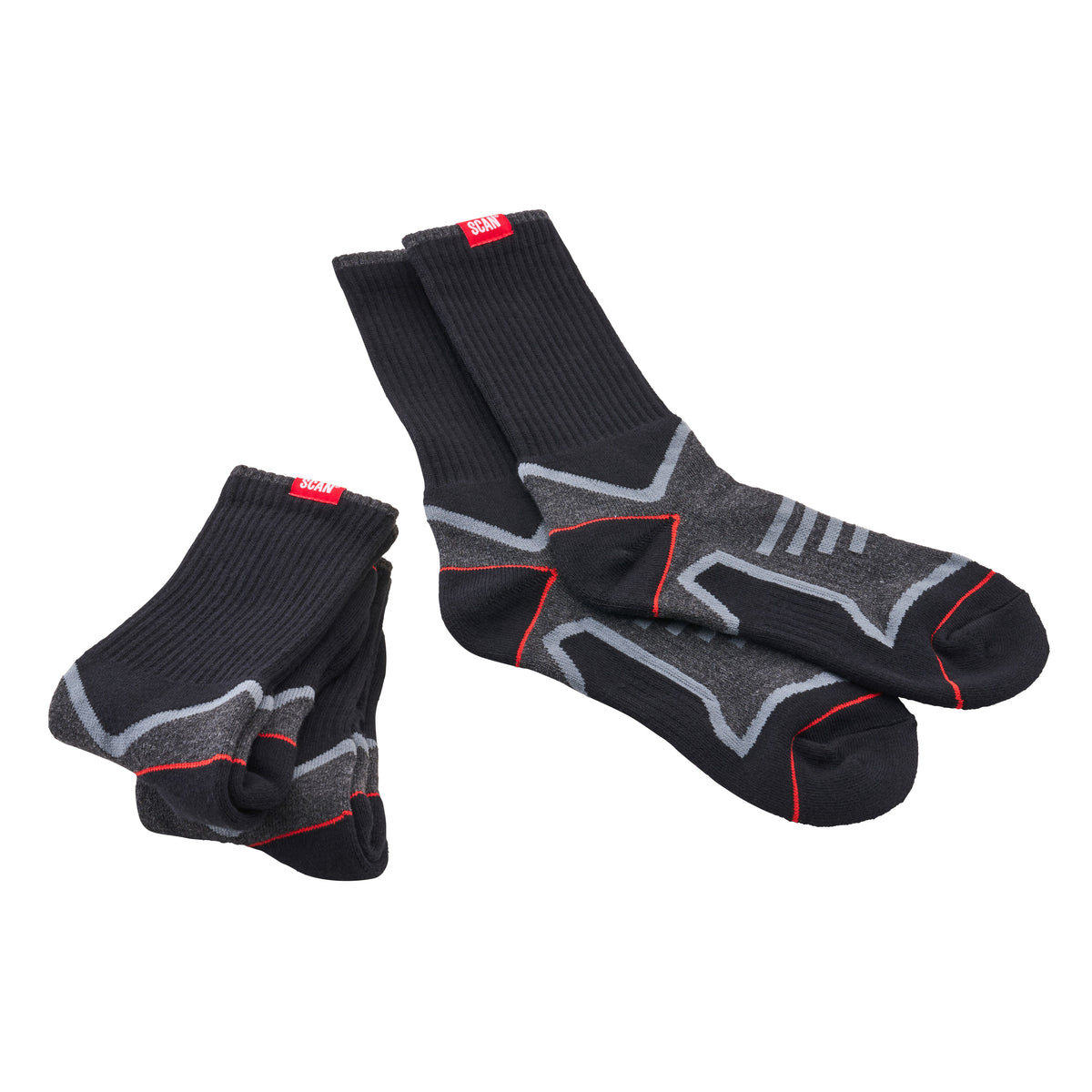 Scan Work Socks Triple Pack
