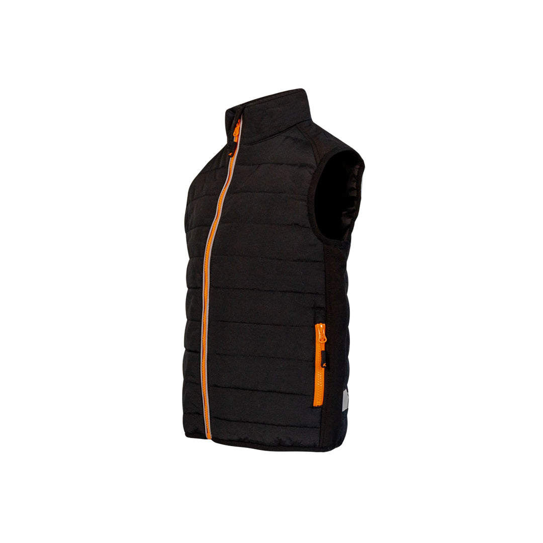 Xpert Pro Junior Rip-Stop Panelled Bodywarmer | Black