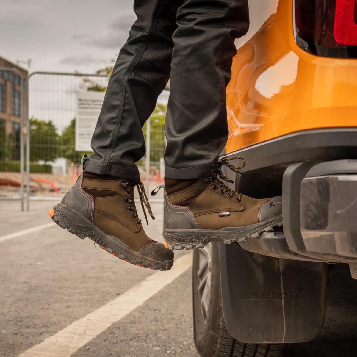 Xpert Pro Raptor Waterproof S7L Safety Boot Brown