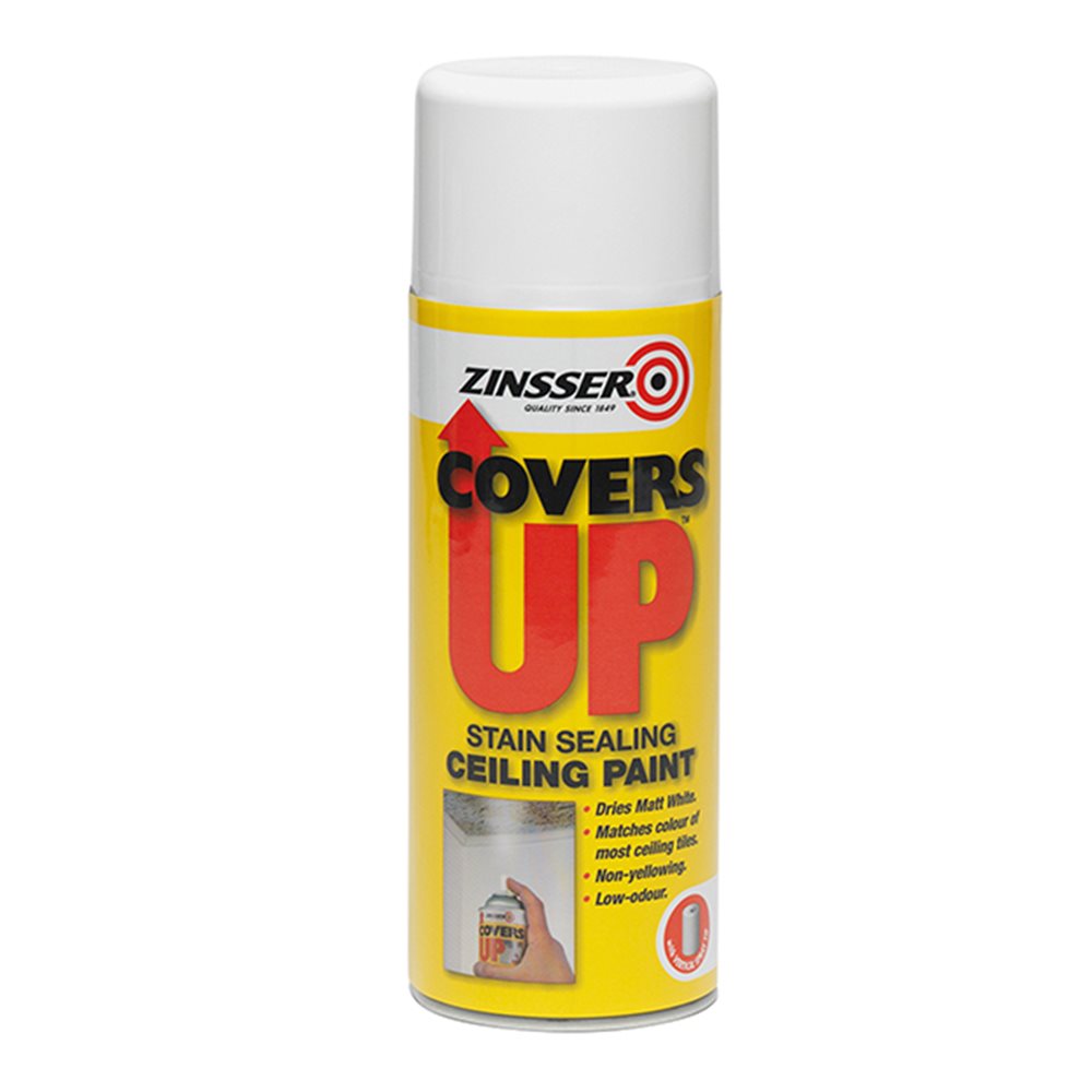 Zinsser CoverUp Spray Paint - White | 400ml
