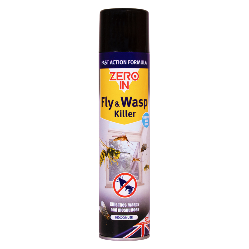 Zero In Fly & Wasp Killer Aerosol 300ml