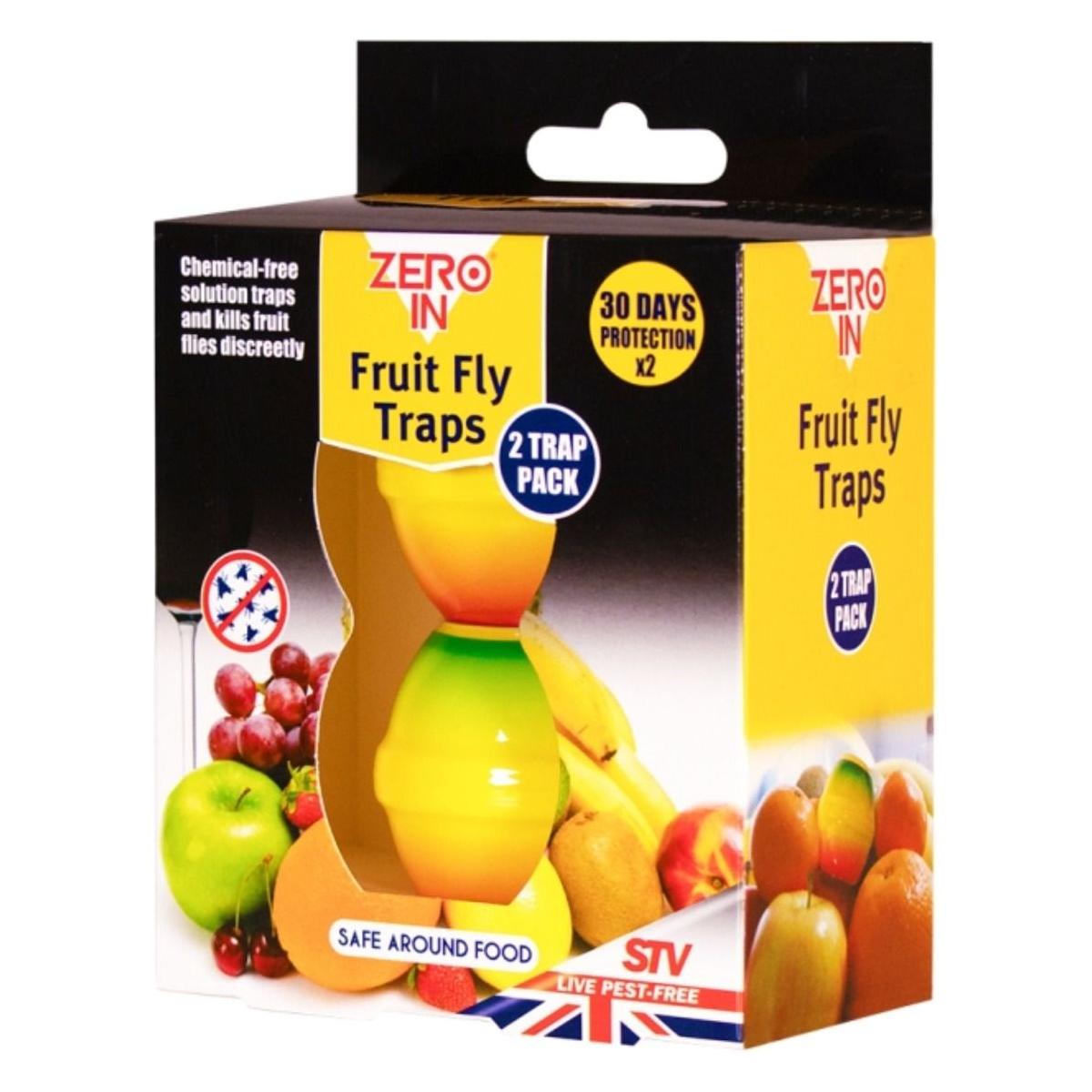 Zero In Fruit Fly Trap Twinpack