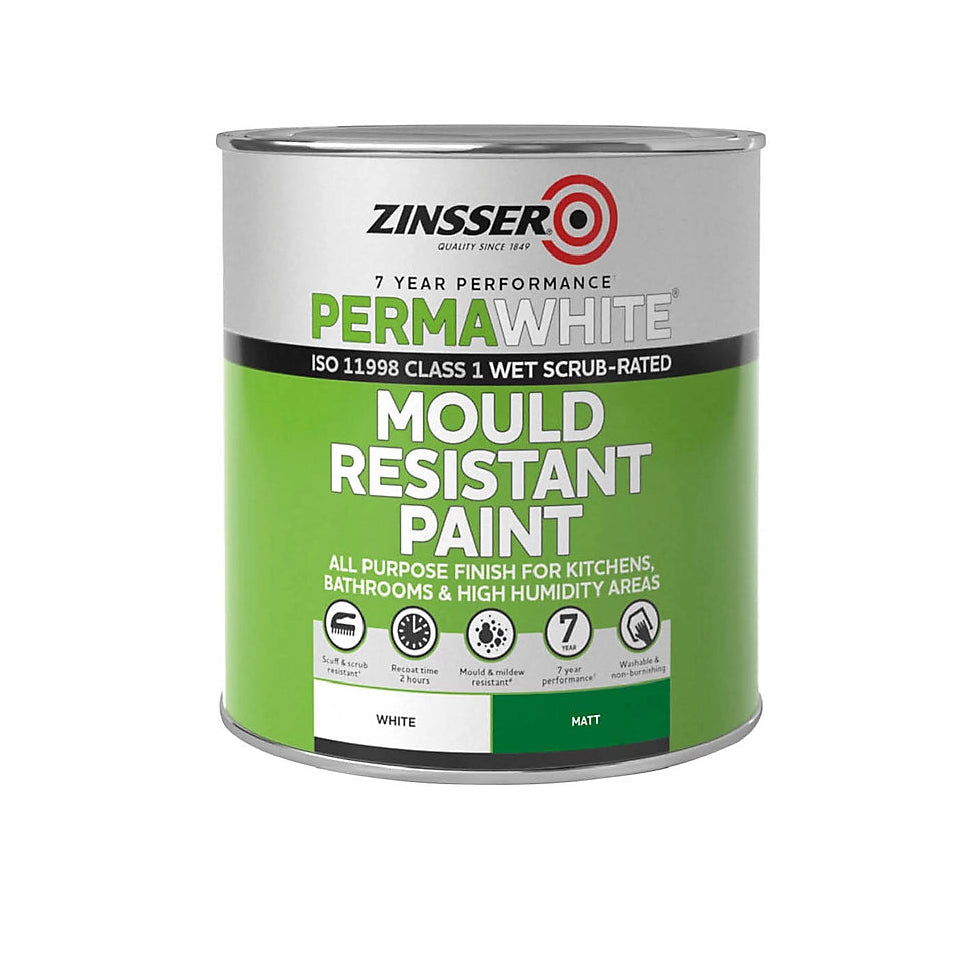 Zinsser PermaWhite Interior Anti-Mould Paint