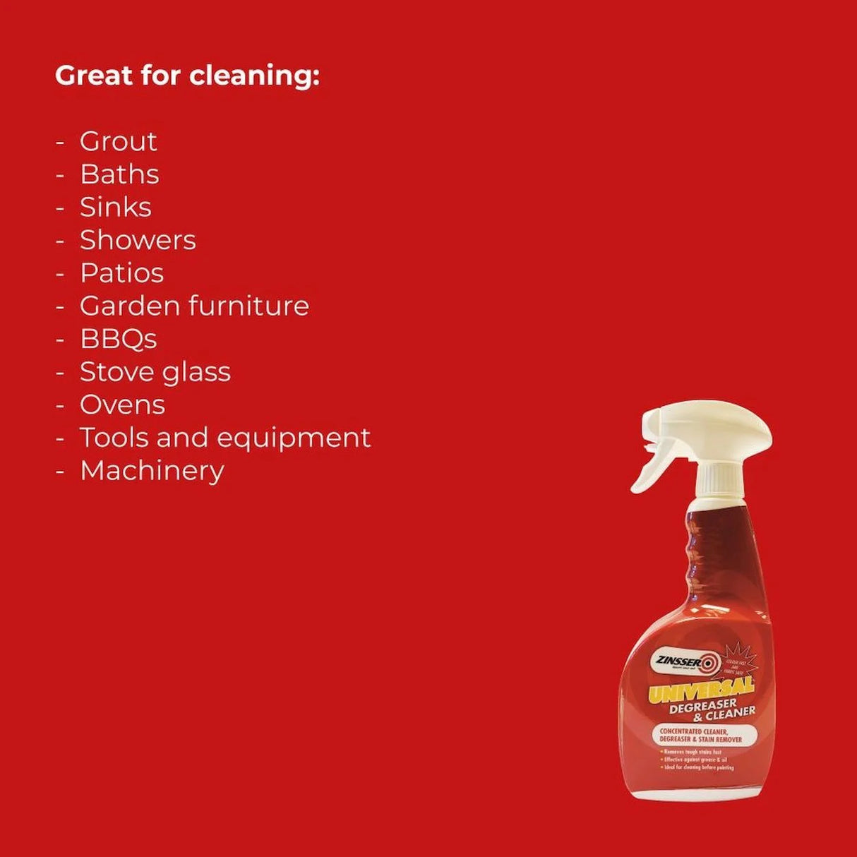 Zinsser Universal Degreaser & Cleaner - 750ml
