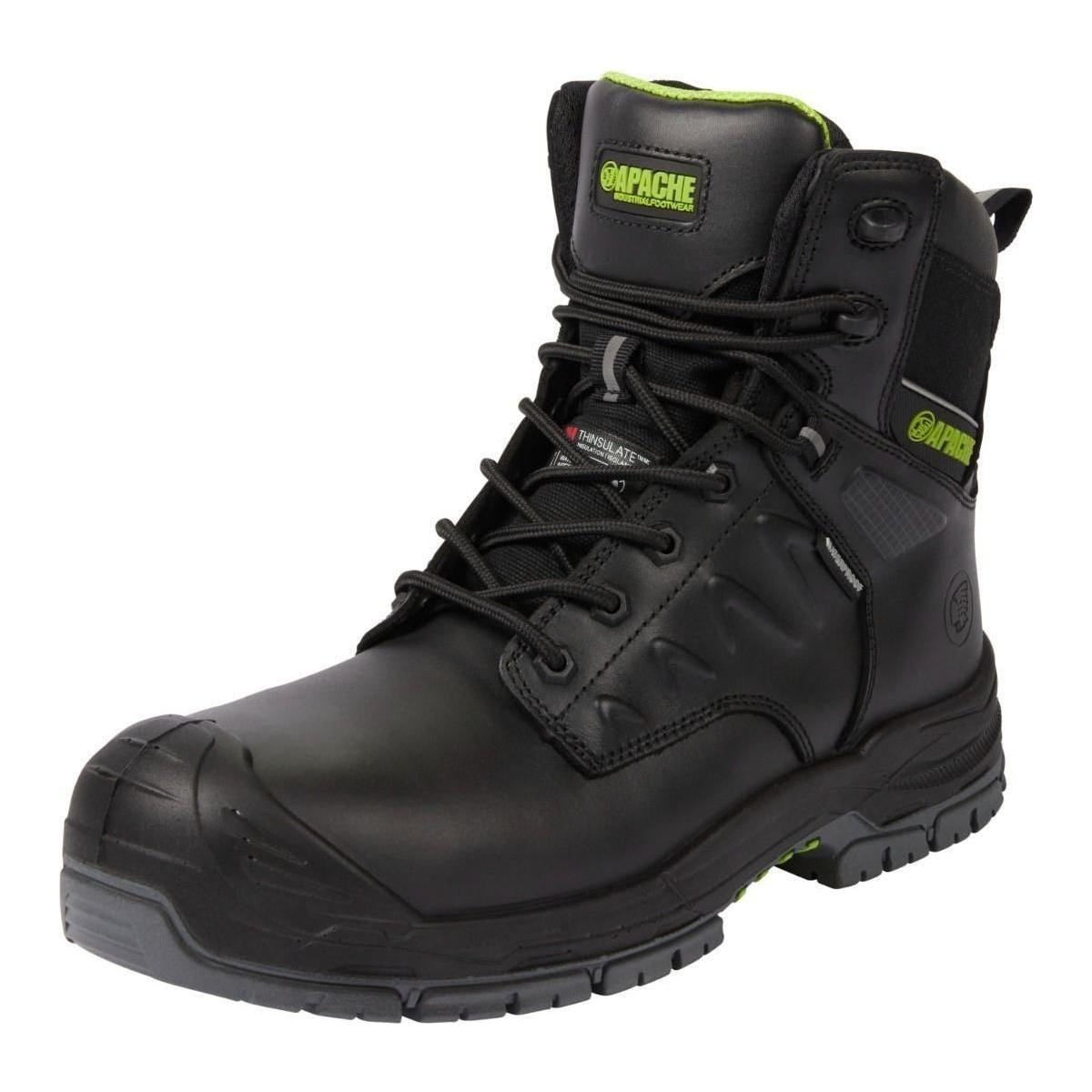 Apache Chilliwack S7S Waterproof Safety Boot Black