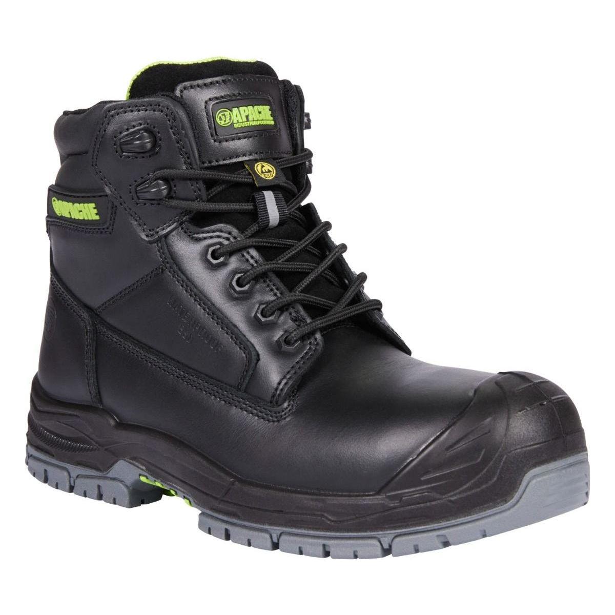 Apache Cranbrook S7S Waterproof ESD Safety Boot Black