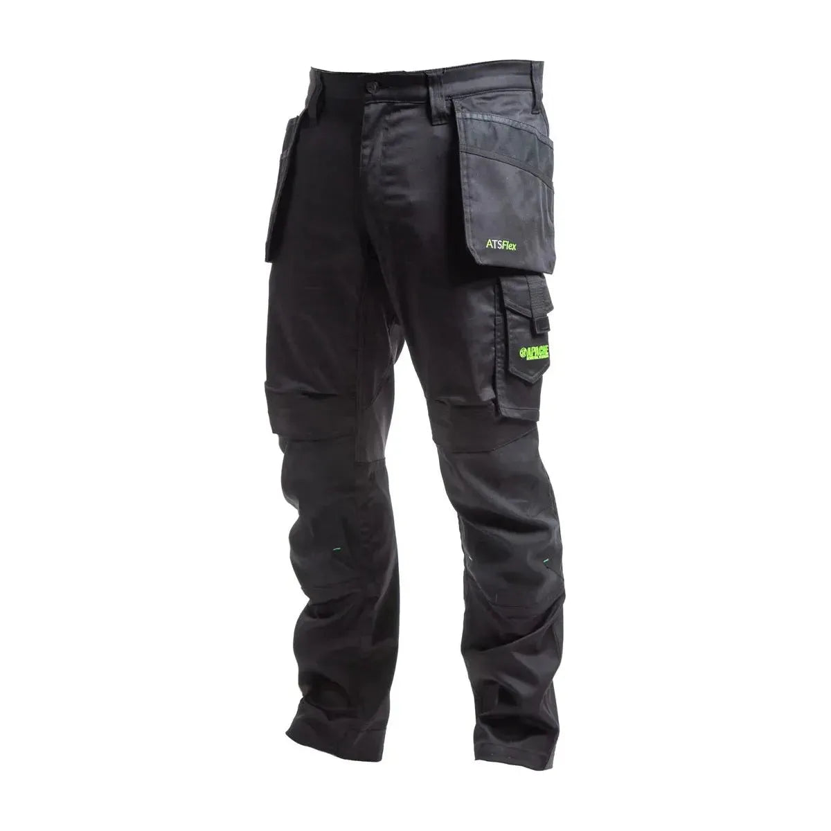 Apache Bancroft Slim Fit Stretch Holster Trousers - Black