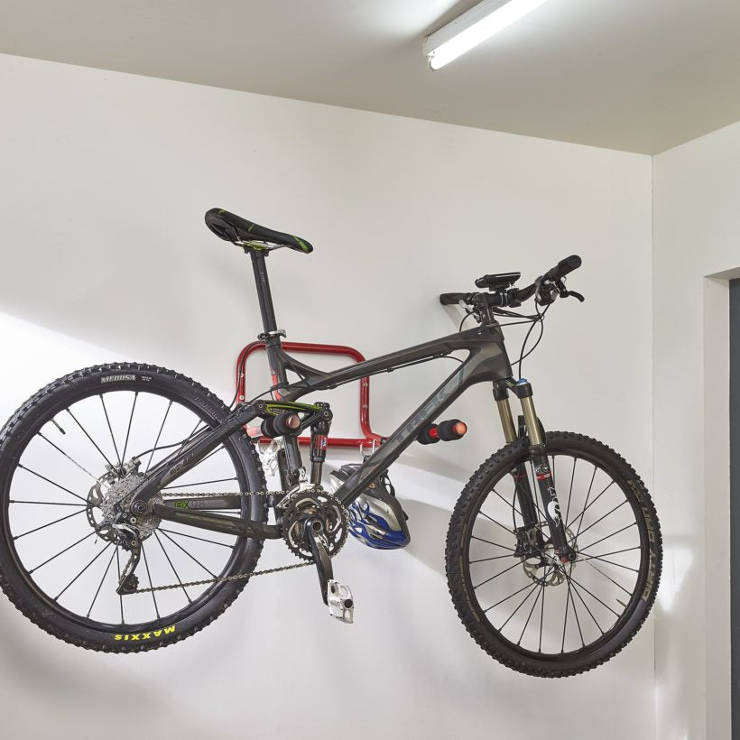 Mottez ST-B053QRAE Folding 2 Cycle Wall Rack