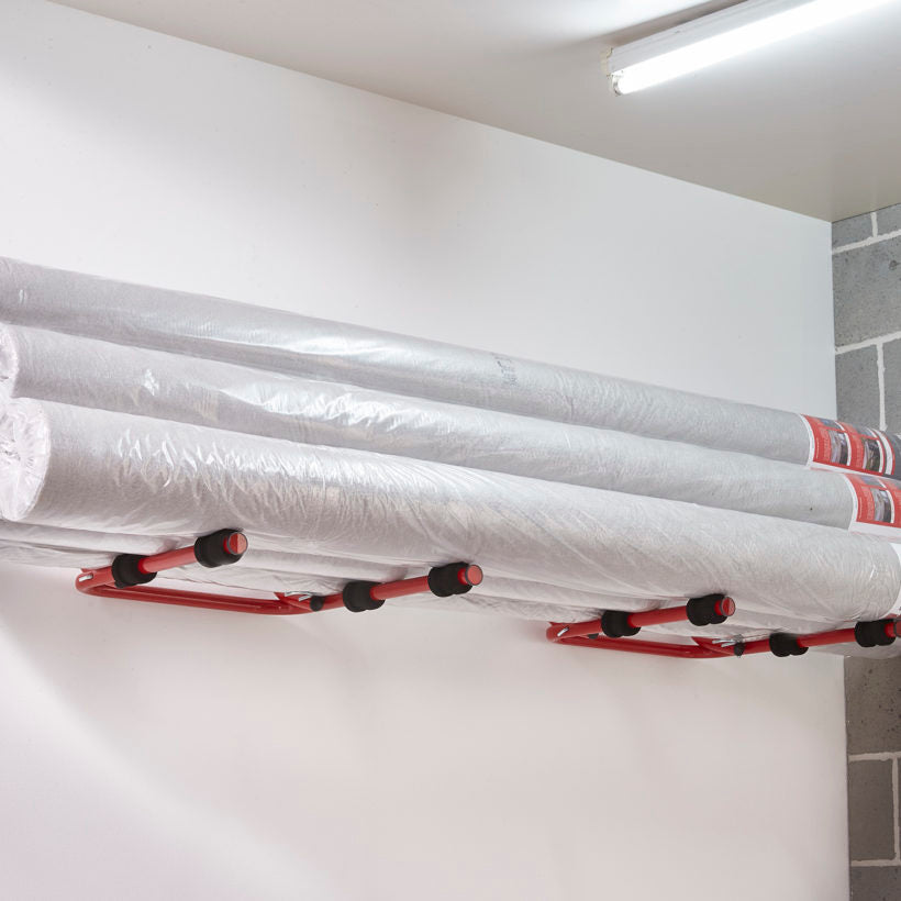 Mottez ST-B053QRAE Folding 2 Cycle Wall Rack