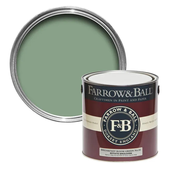 Farrow & Ball Breakfast Room Green Paint 81