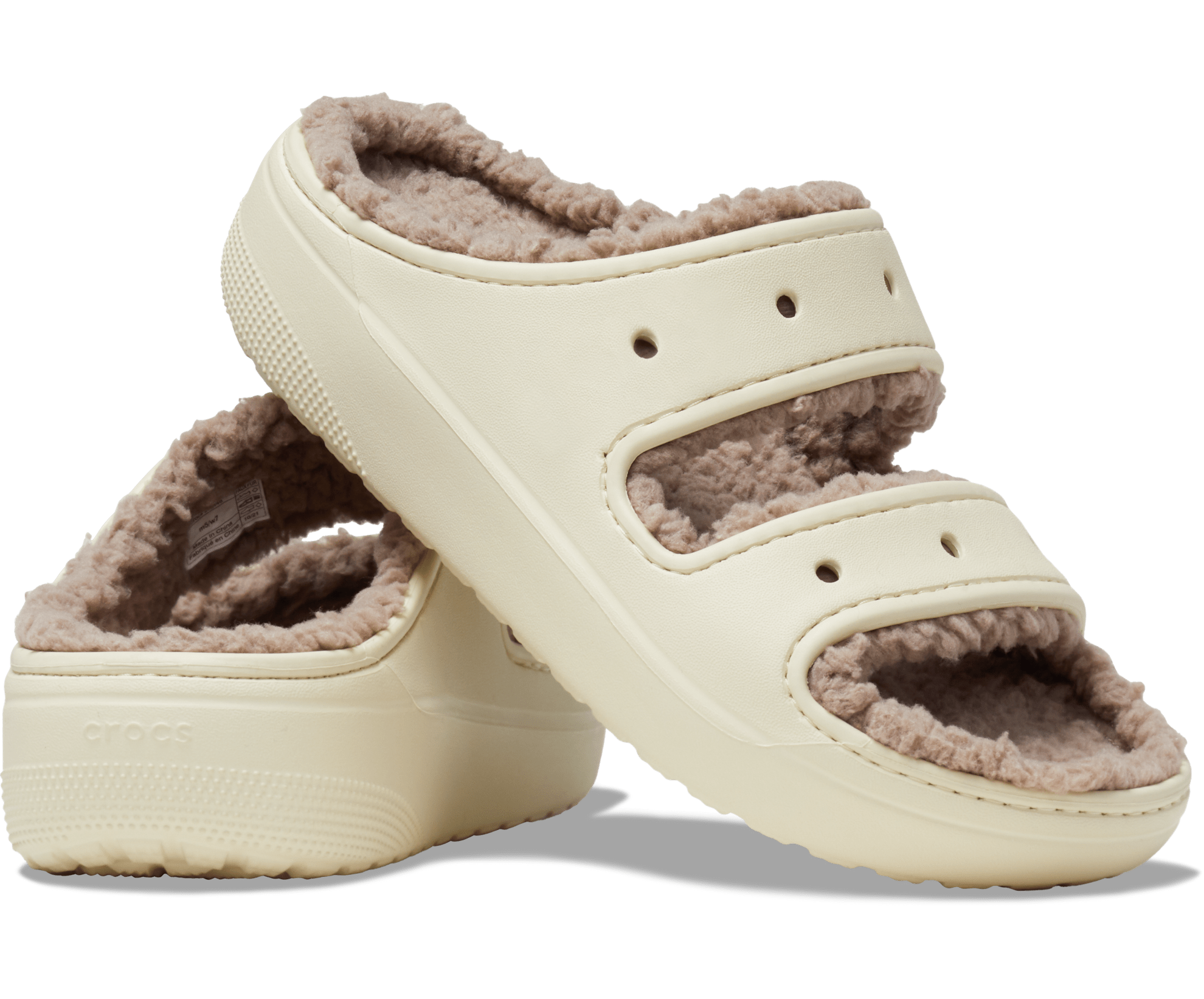 Crocs Classic Cozzzy Sandal Mushroom