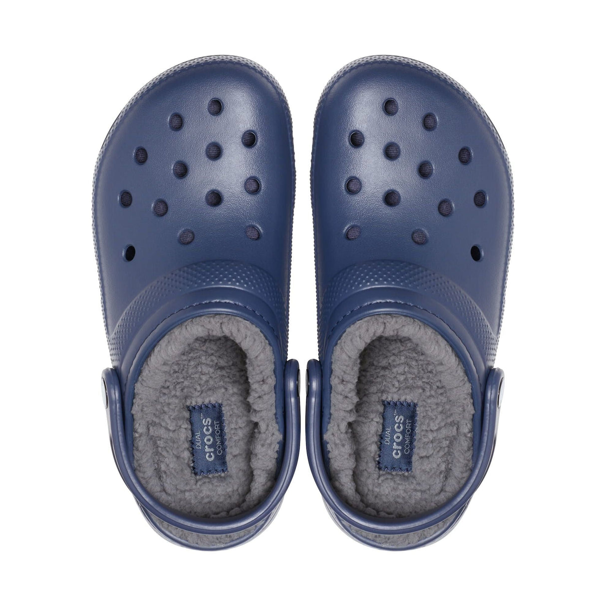 Crocs Classic Lined Clog Navy/Charcoal