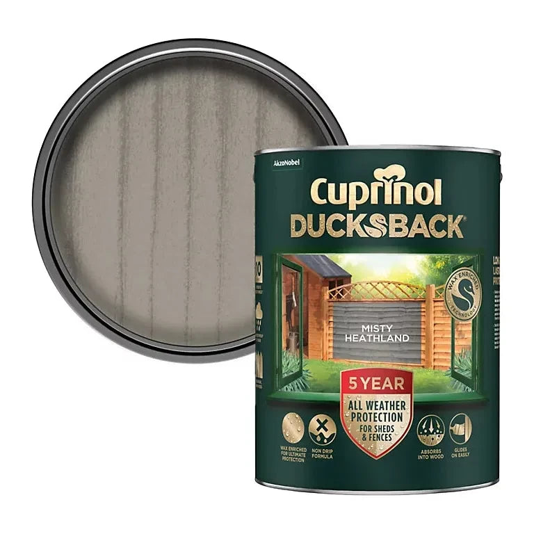 Cuprinol Ducksback Misty Heather - 5 Litre