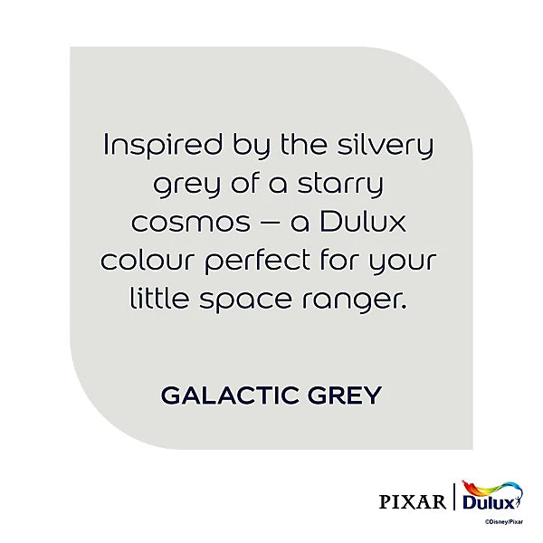 Dulux Easycare Disney Pixar Buzz Galactic Grey Matt Wall & Ceiling Paint | 2.5L