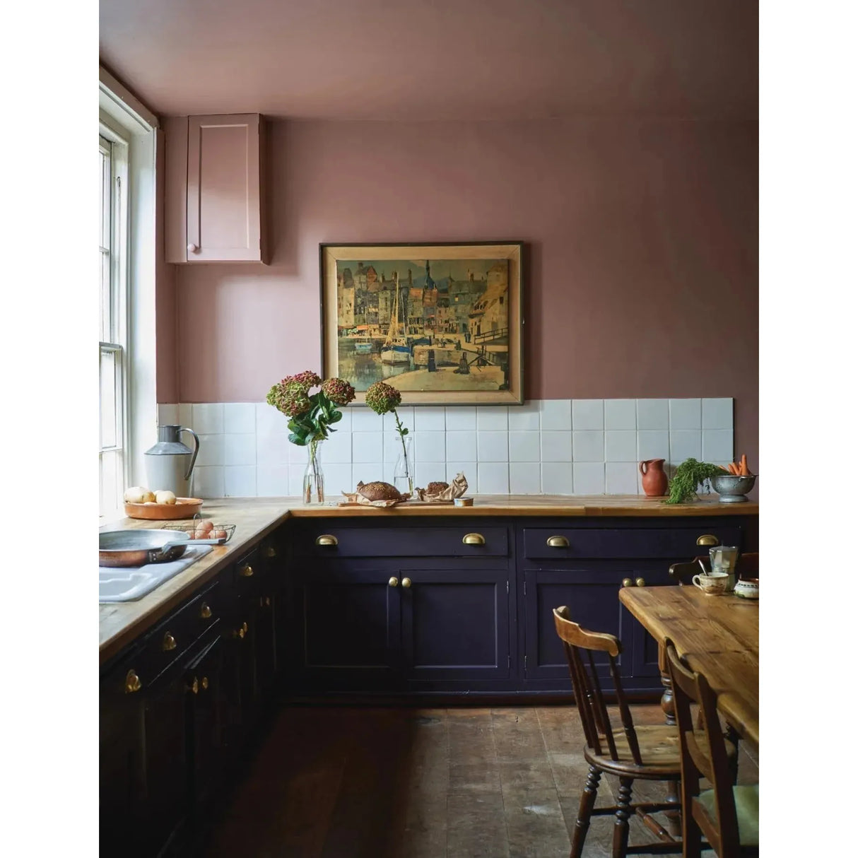 Farrow & Ball Sulking Room Pink Paint 295