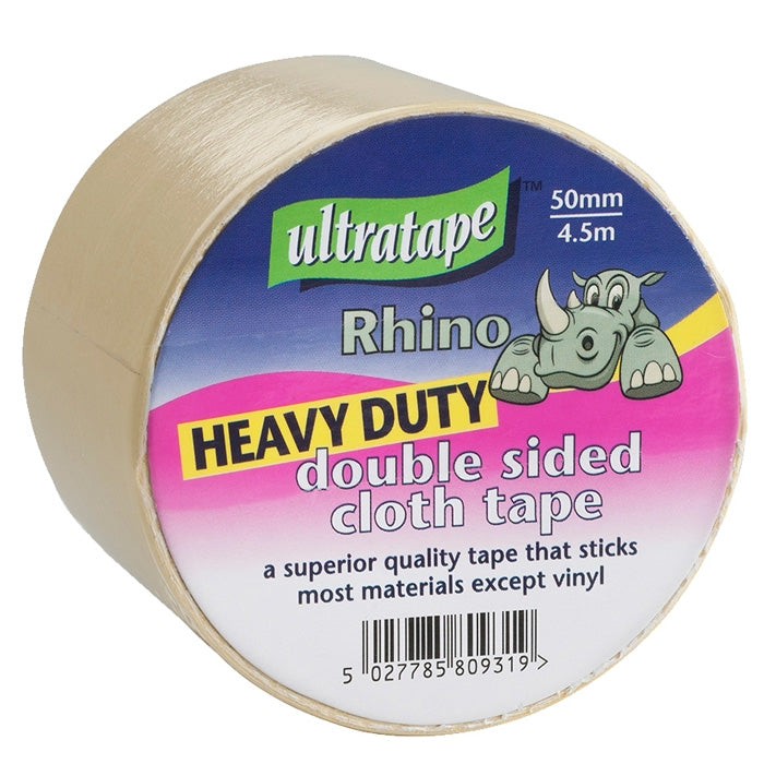 Ultratape Rhino HD Double Sided Tape - 50mm x 4.5m