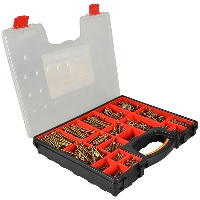Forgefix 1500 Piece Multi-Purpose Screw Organiser