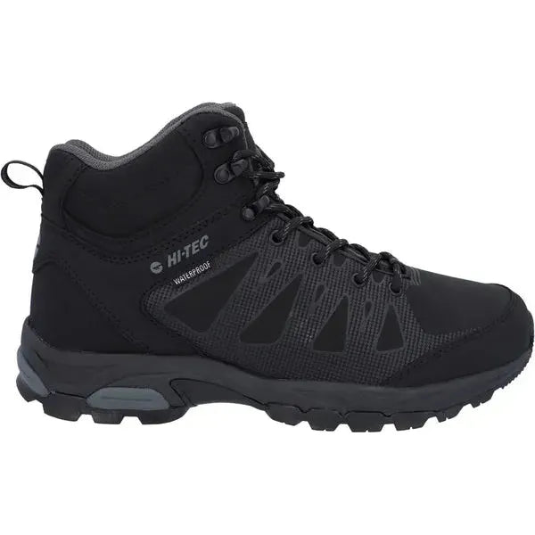 Hi-Tec 6888 Mid Raven Hiking Boot Black