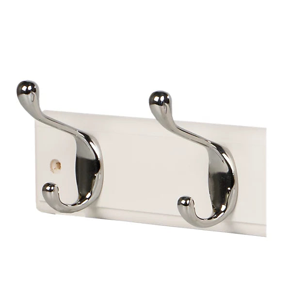 Headbourne Hat & Coat Hook Rail | White Board