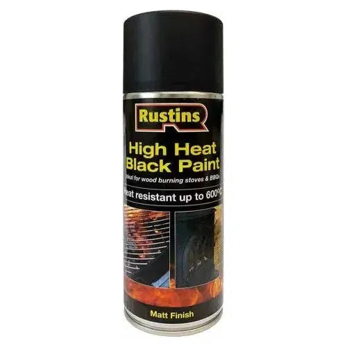 Rustins High Heat Black Paint