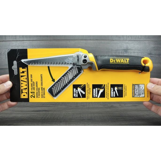 DeWalt Folding Jabsaw & Rasp