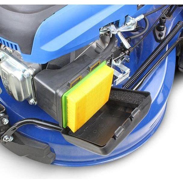 Hyundai Petrol Lawnmower Electric Start Self Propelled 51cm 196cc