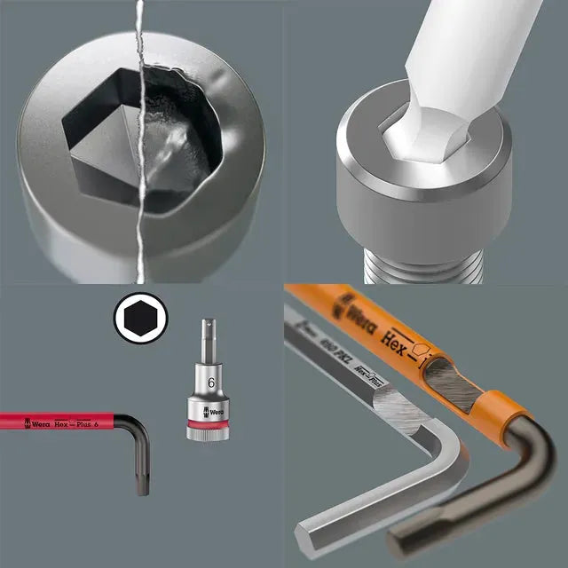 Wera 950 SPKL L-key Multicolour - Metric 5 x 154 mm