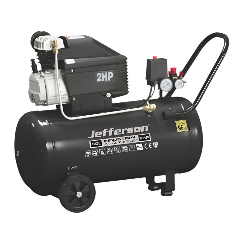 Jefferson 50L 2HP 8 Bar Compressor 230V