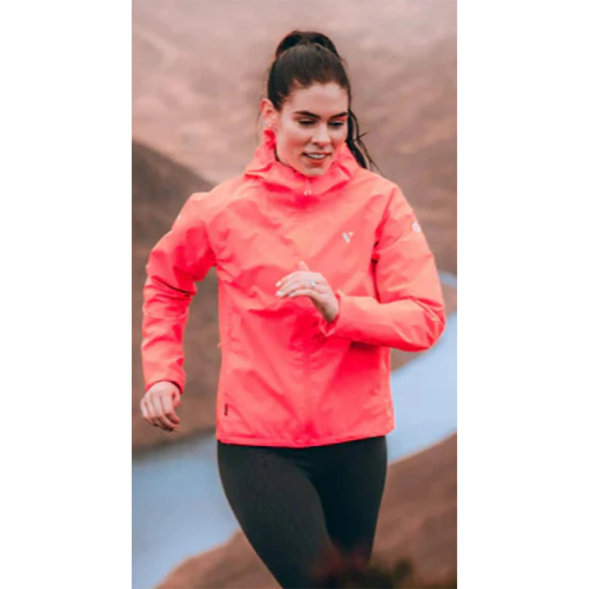 mac in a sac ladies venture ultralite jacket neon watermelon