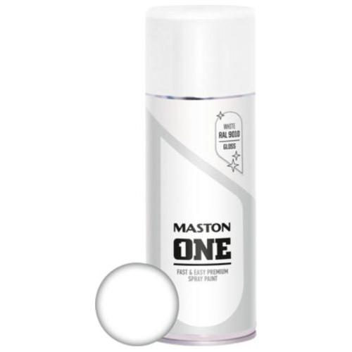 Maston ONE Spray Paint Gloss | White - 400ml