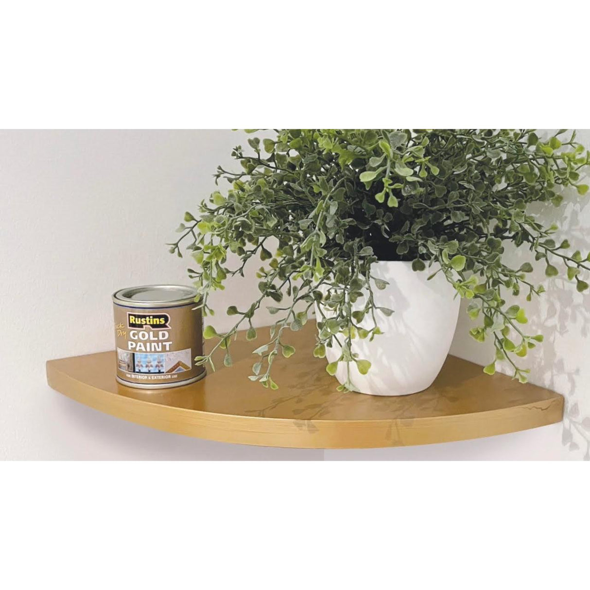 Rustins Quick Dry Gold Paint - 100ml