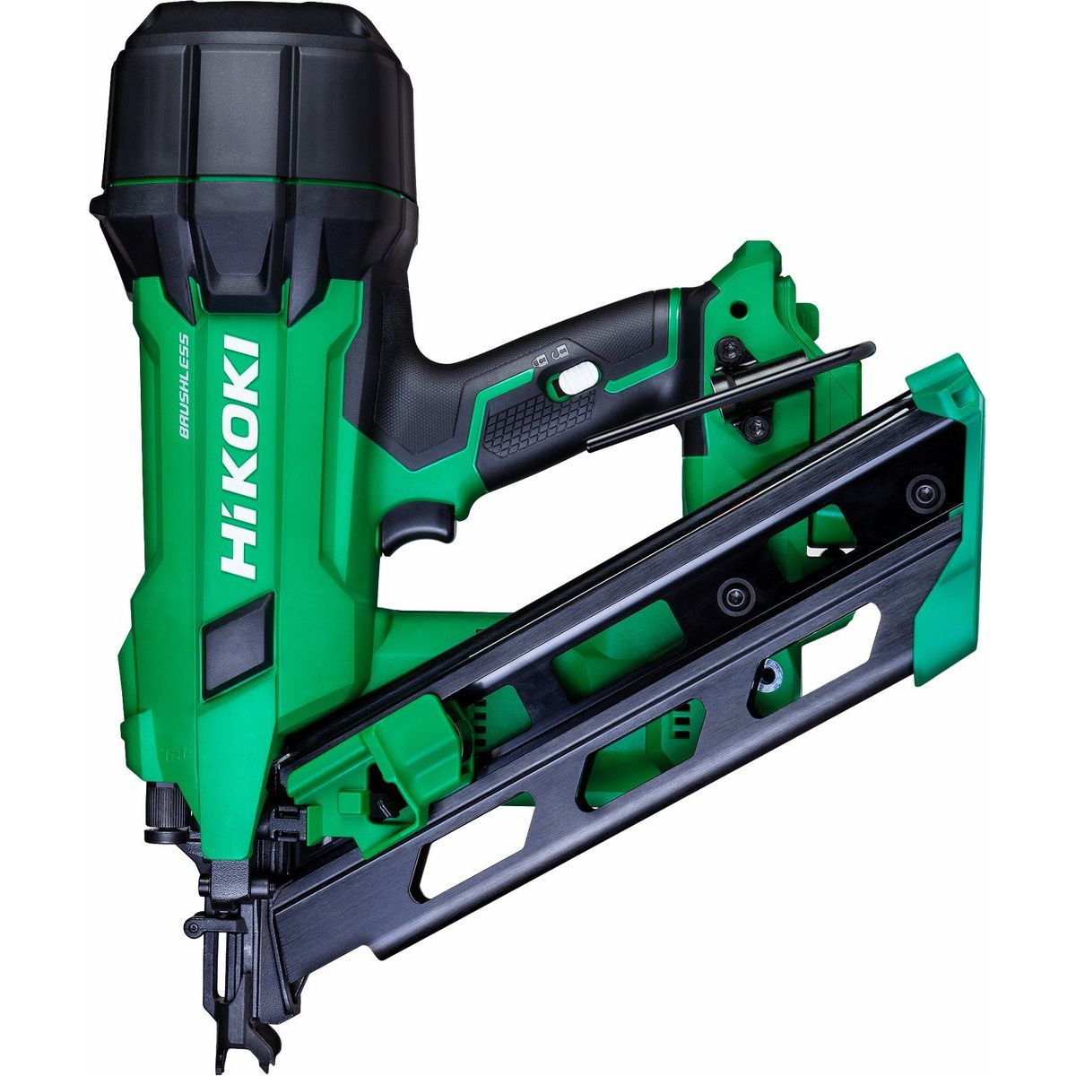 Hikoki 2nd Generation 18V 90mm Clipped Head Framing Nailer with 2 x 5.0ah Li-Ion Batteries & Charger