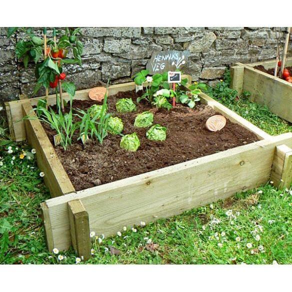 Raised Vegetable Bed Single