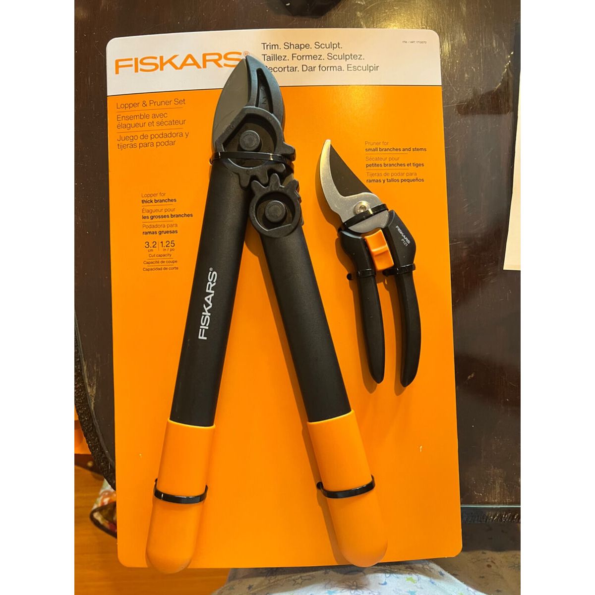 Fiskars Powergear Lopper & Pruner Set