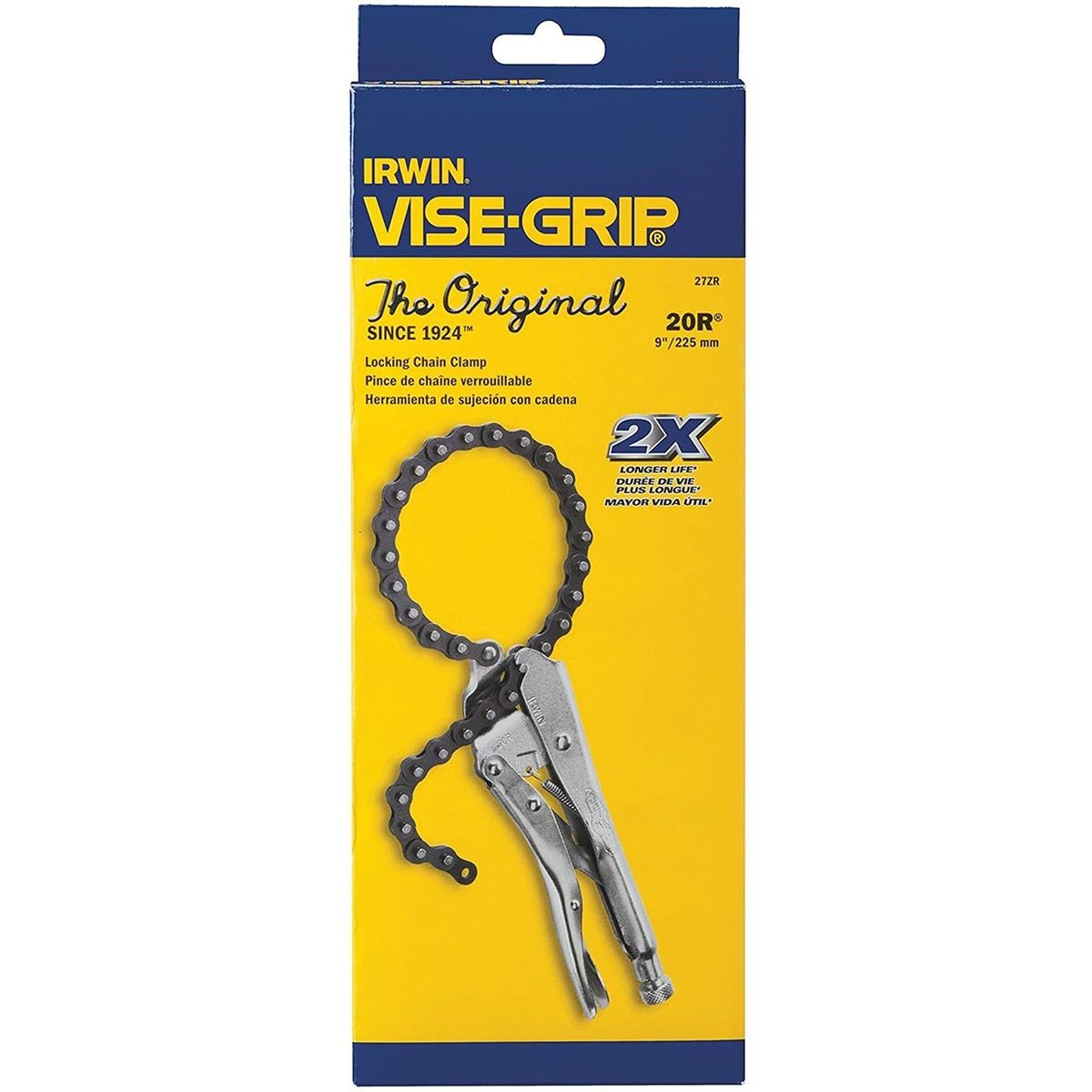 Irwin 20R 255mm Vise-Grip Original Locking Chain Clamp