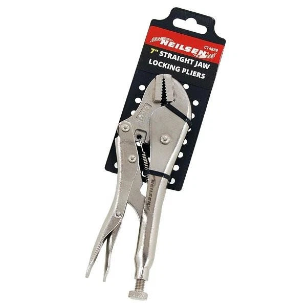 Neilsen Locking Pliers Straight Jaw | 10in
