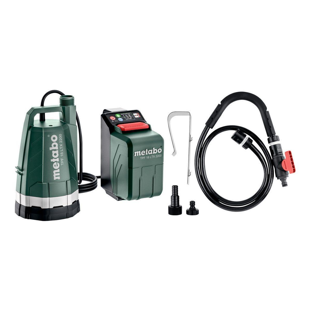 Metabo Cordless Submerible Pump TPF 18 LTX 2200 18V Body Only