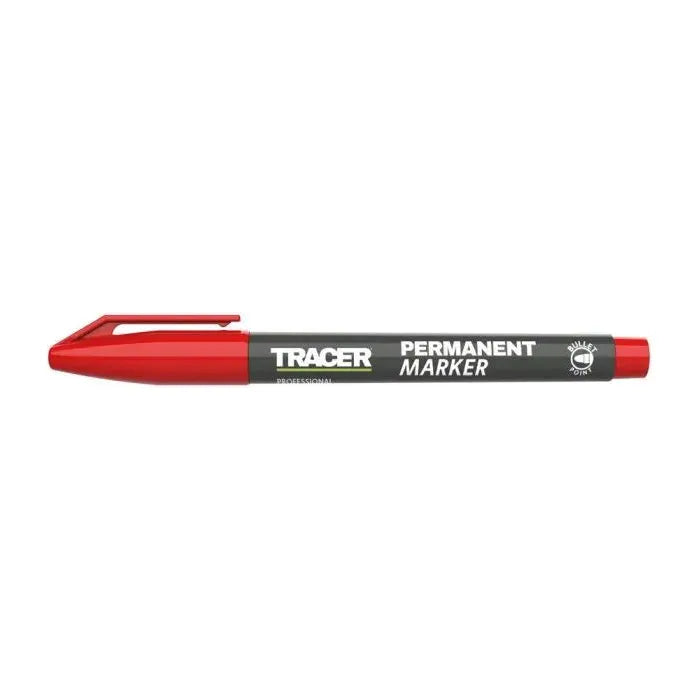 Tracer APM1 Bullet Point Permanent Marker - Red